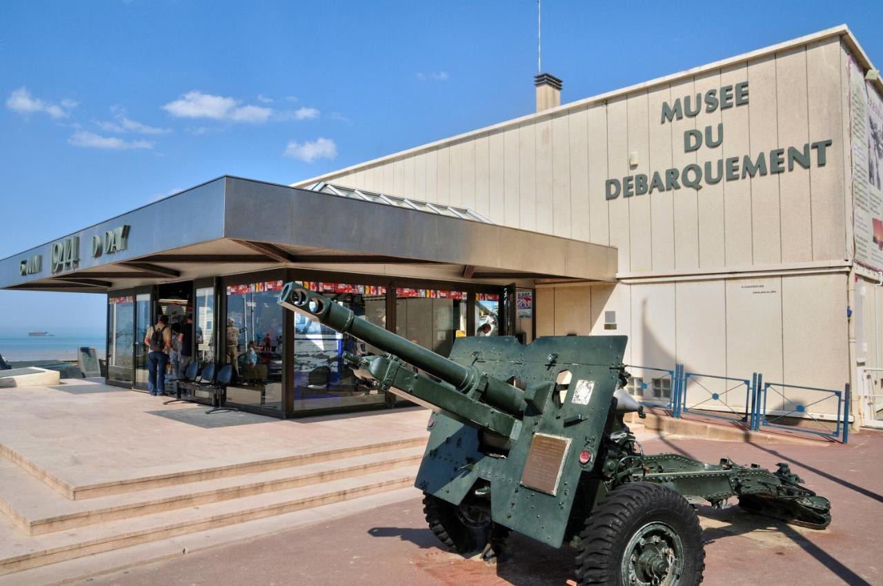 L'Hippocampe - Appt Mezzanine Centre D'Arromanches Ngoại thất bức ảnh